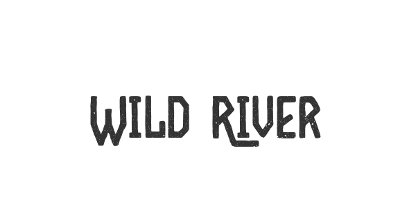 Wild River font thumb